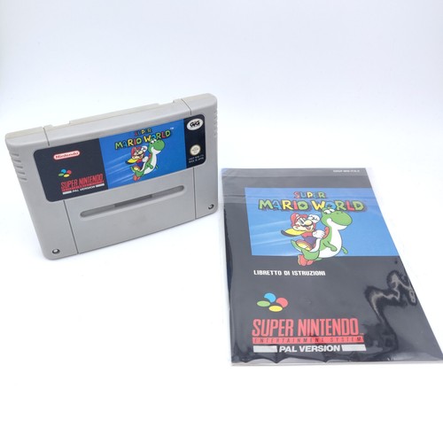 Super mario world snes - super,