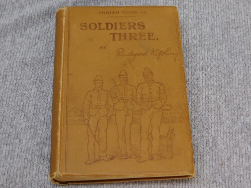 Vintage 1890 soldiers three - 1890,