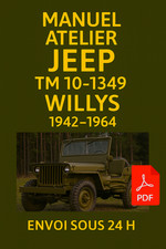 Manuel atelier jeep willys - manuel,