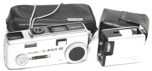 Minolta s fotocamera - minolta-16, mg-s