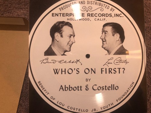 Abbott costello who s - costello, who's