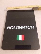 BACKGAMMON  HOLOWATCH MILANO  DA VIAGGIO SCATOLA IN METALLO  26X19  COME NUOVO