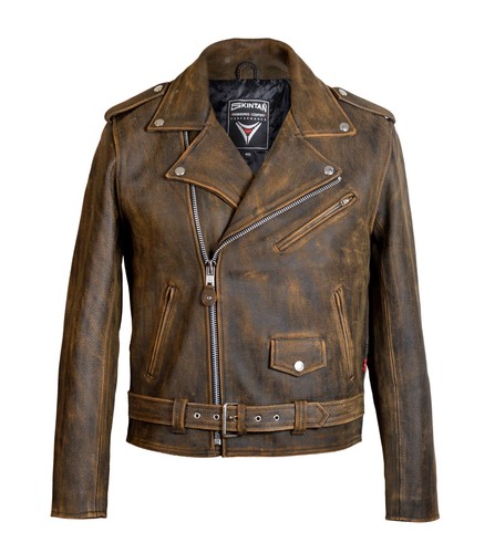 Giacca motociclista uomo - giacca,