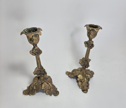 Antica coppia candelabro - antica,