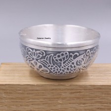 Tazza da tè argento massiccio