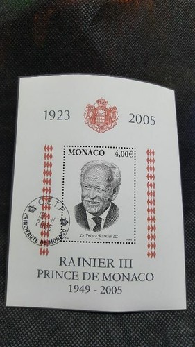 Monaco 2005 effige del - effige,