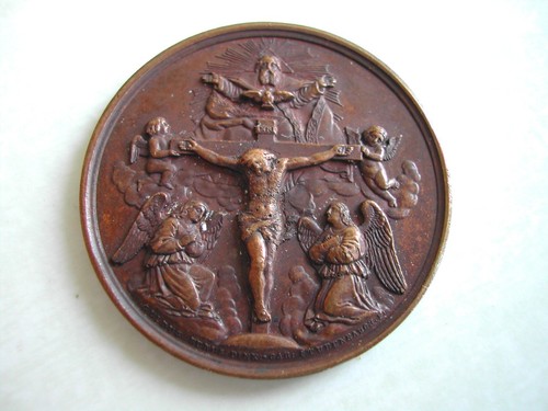 Médaille bronze pius - bronze, ix