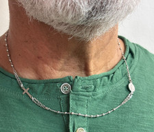 Rosario Argento 925 Nickel