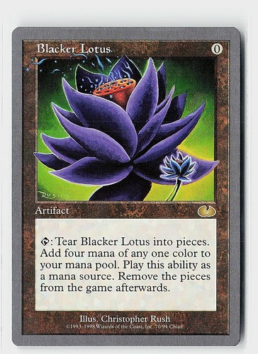 Blacker lotus non incollato - blacker,