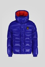Piumino trapuntato royal blu