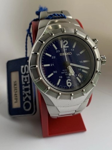 Seiko kinetic sunray dial - seiko,