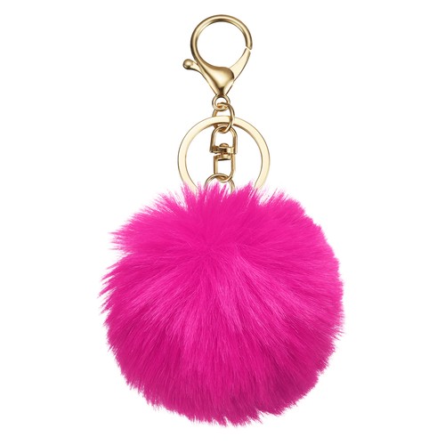 Pom portachiavi finta - pom, in