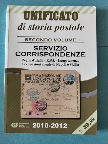 Unificato storia postale - unificato, di