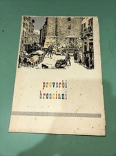 Franco Grassi Proverbi Bresciani Apollonio 1961
