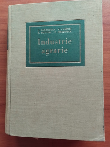 Industrie agrarie di - agrarie,
