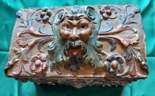 Cotto antico scatola decorata