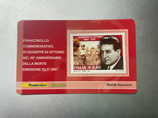 2007 Tessera Filatelica Plastic Card - Giuseppe di Vittorio