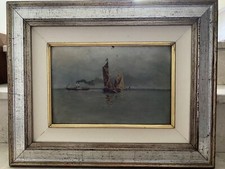 Quadro Dipinto Battello e