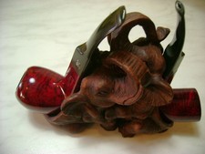 FB POGGIAPIPE IN CERAMICA POSTO PER PER 2 PIPE ELEFANTI NEW