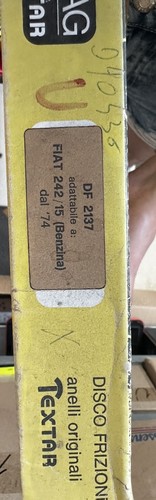 Disco frizione fiat 242 - disco,