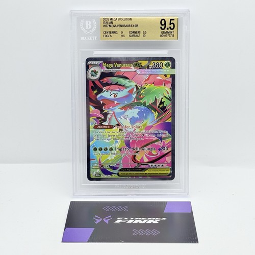 Carta pokemon mega venusaur - venusaur, ex