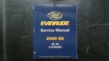 Evinrude 2000 SS 40 50 4-Stroke Service Manual 1999 OMC Technical