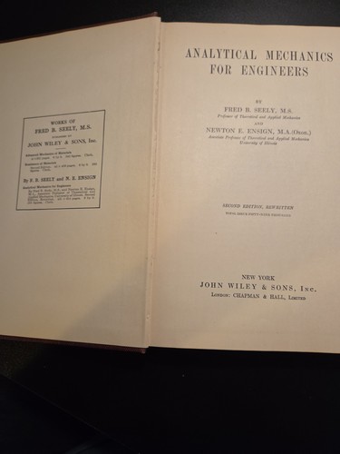 Analytical mechanics for - analytical,