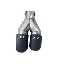 Simoni Racing Terminale Universale rotondo doppio carbonio inox - Seconda scelta