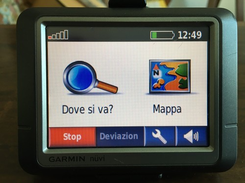 Navigatore garmin nüvi 250 - navigatore,
