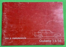 ALFA ROMEO Giulietta 1.3 / 1.6