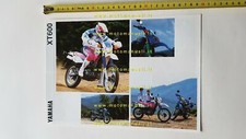 Yamaha XT 600 1992 depliant MOTO originale brochure ITALIANO