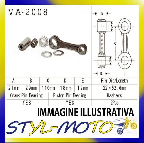 Biella motore vesrah - motore,