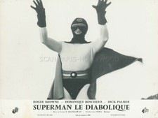 ROGER BROWNE ARGOMAN SUPERMAN LE DIABOLIQUE  1967 PHOTO ORIGINAL #1