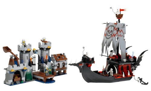 Lego castle 7029 skeleton ship - lego,