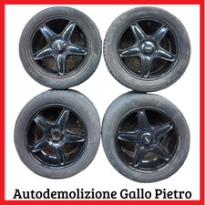 4 cerchi in lega neri MINI cooper s r53 r50 2005 one d 2001 2003 usati jcw