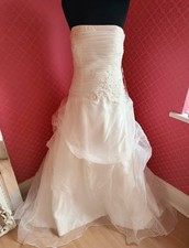 Abito da ballo con dettagli in pizzo corsetto - taglia 14 - nuovo con etichette