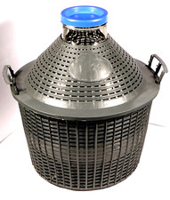 PRL) DAMIGIANA VINO OLIO ACETO PASSATA BOCCA LARGA 34 LT AMBROSIO WINE DEMISAN