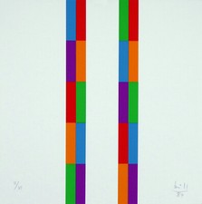 Max Bill serigrafia numerata