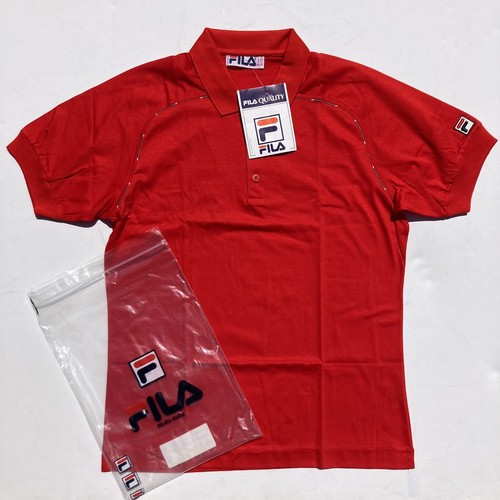 Polo fila vintage - anni, 80