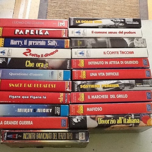 100 film videocassetta vhs - in,