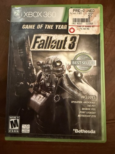 Fallout game the year - 3:,