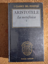 I Classici del Pensiero -Aristotele La metafisica -  volume 1 - Fabbri Editori