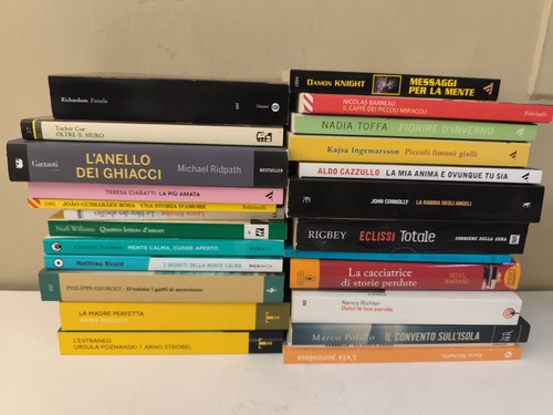 Lotto libri titoli - lotto, 25