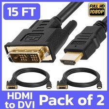 Confezione da 2 15FT HDMI a