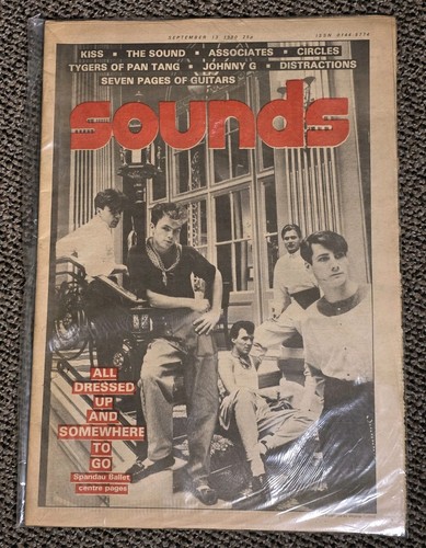 Sounds magazine sept - sounds, 1980