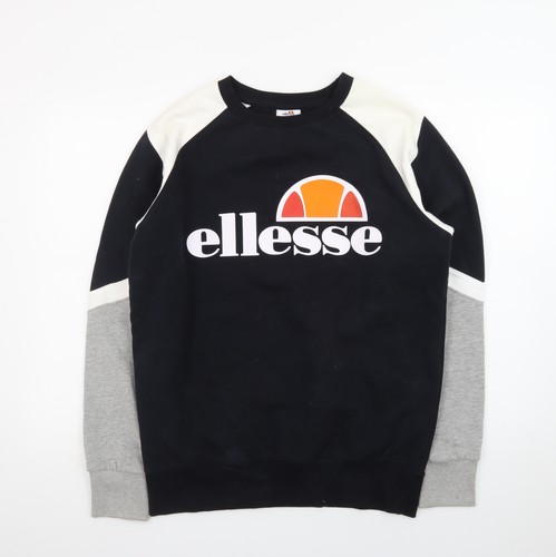 Felpa uomo ellesse - nera, con
