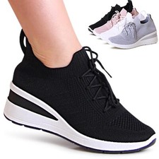 Sneaker Con Tacco A Cuneo Da