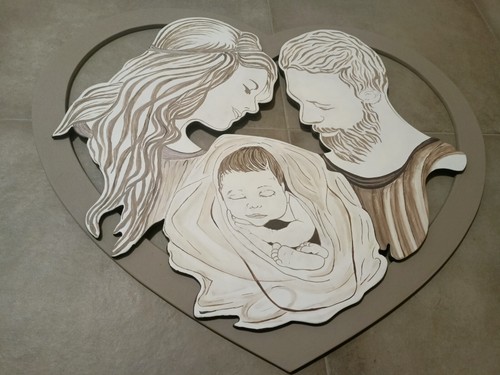 Capezzale sacra famiglia