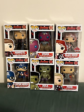 Funko Pop! Avengers Age of Utron 67-68-69-70-71-103 EB exclusive