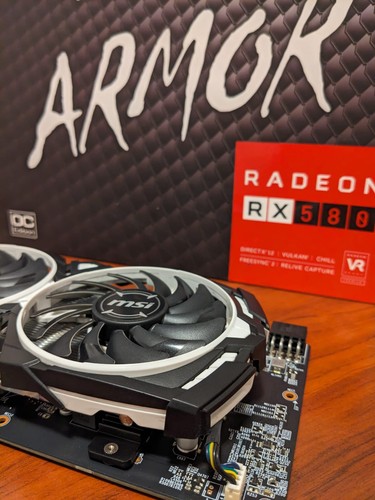 Radeon 580 msi - radeon, armor